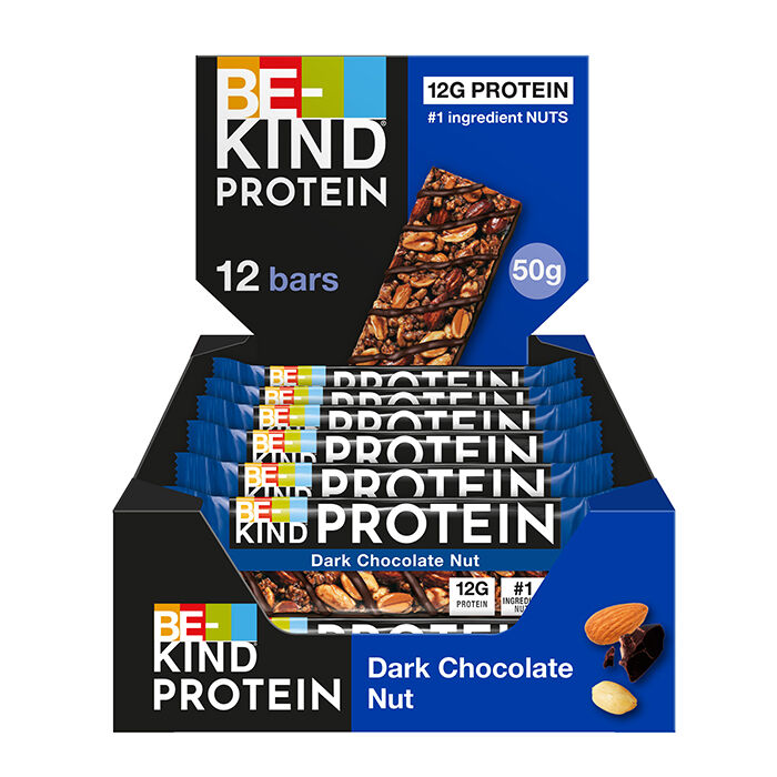 12 x BeKind Protein Bar 50 g  Dark Chocolate Nut Dark Chocolate Nut