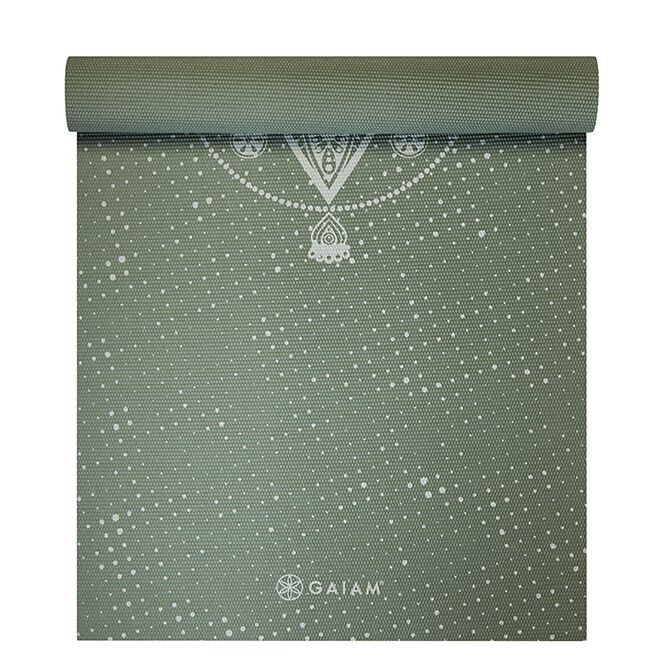 Gaiam G Celestial Green Yoga Mat 5mm