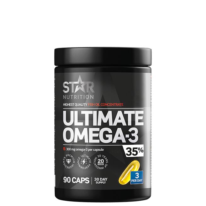 Ultimate Omega-3, 90 kapselia, 35% 1000mg