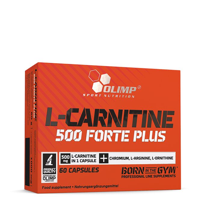L-karnitiini 500 Forte Plus 60 kapselia