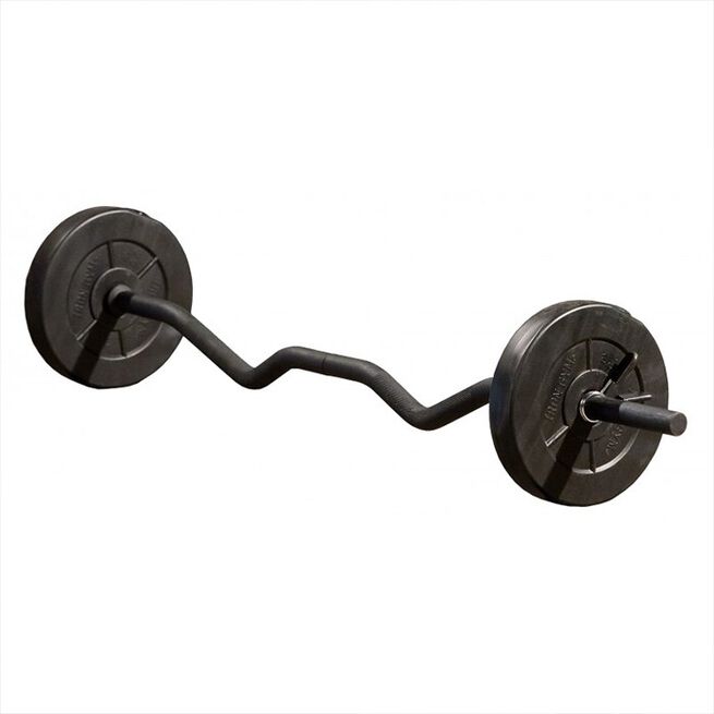 Säädettävä Curl bar Setti 23 kg