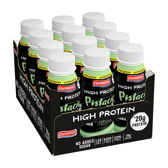 12 x Proteiinipitoinen juoma 250 ml Pistachio