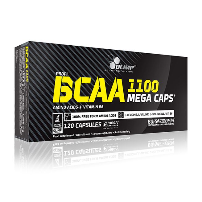 BCAA Mega Caps 120 kapselia