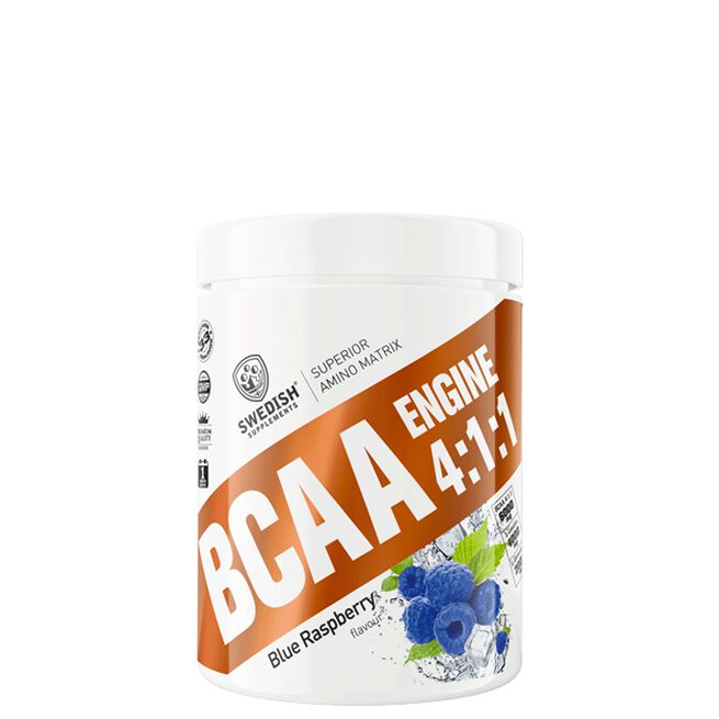 BCAA Engine 4:1:1 BCAA-jauhe 400 g Blue Raspberry