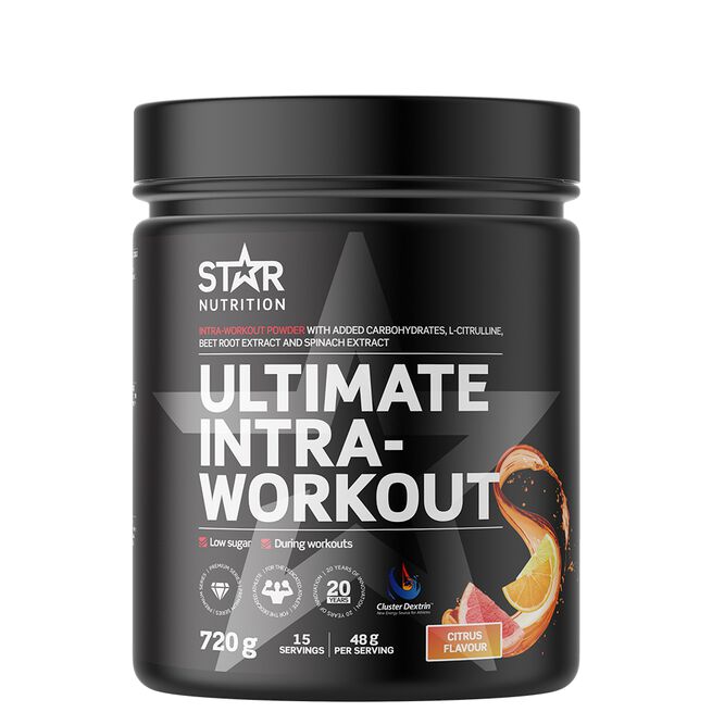 Ultimate Intra Workout hiilihydraattijauhe 720 g Citrus