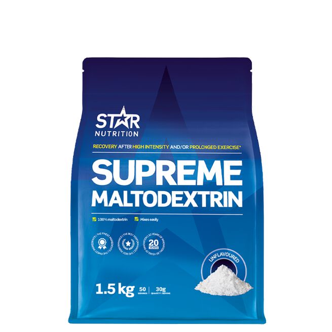Supreme Maltodextrin Sports urheilujuomajauhe 1,5 kg