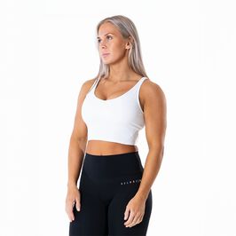 Relode Core V-Top, Vit, L  Core V-aukkoinen Paita Valkoinen