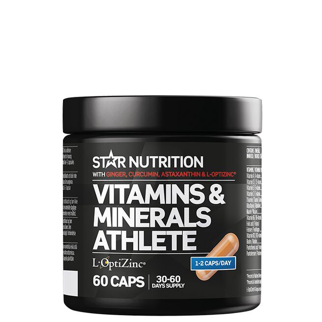 Ultimate Vitamins & Minerals Athlete 60 kapselia