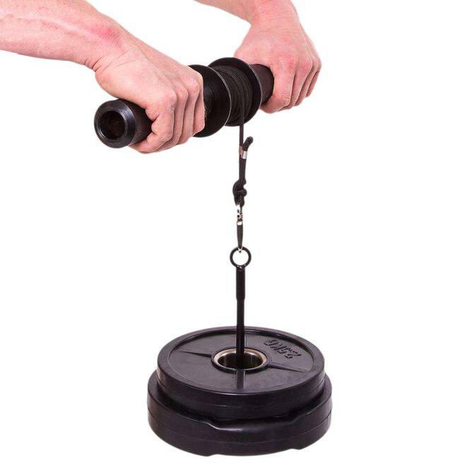 Ranneharjoitin Fat Grip Musta