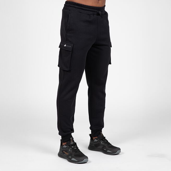 Hudson Cargo Treenihousut Musta