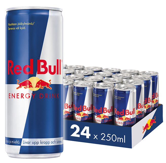 24 x Red Bull Energiajuoma 250 ml Original
