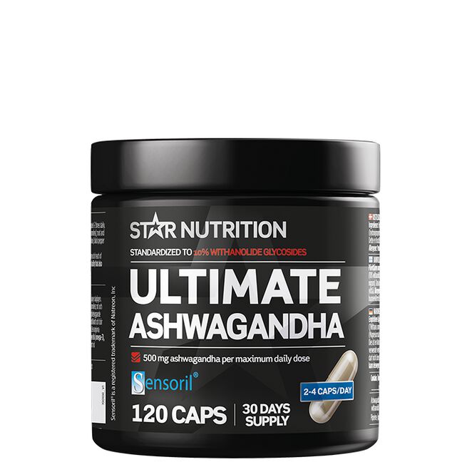 Ultimate Ashwagandha 120 kapselia
