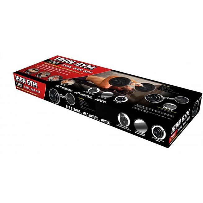 Säädettävä Curl bar Setti 23 kg