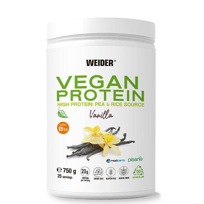 Vegaaninen proteiinijauhe 750 g Vanilla