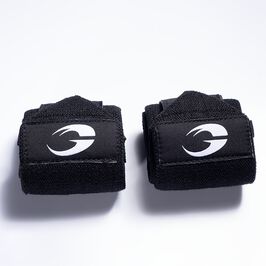 Gasp Hardcore Wrist Wraps 18 inch, Black/White Hardcore Wrist Wraps 18 inch, Black/White