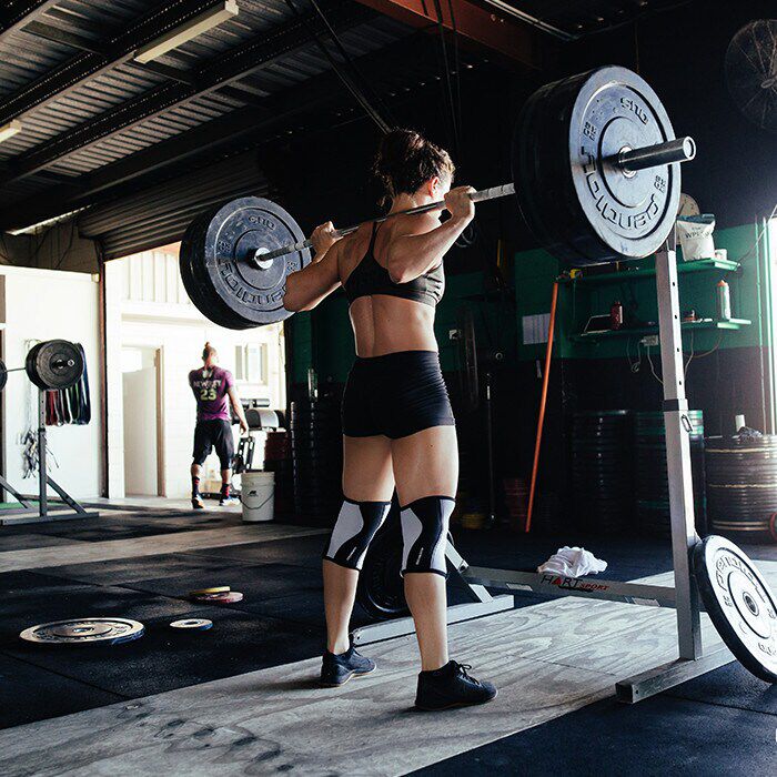 RX-Polvisuojat 5mm Valkoinen/Musta