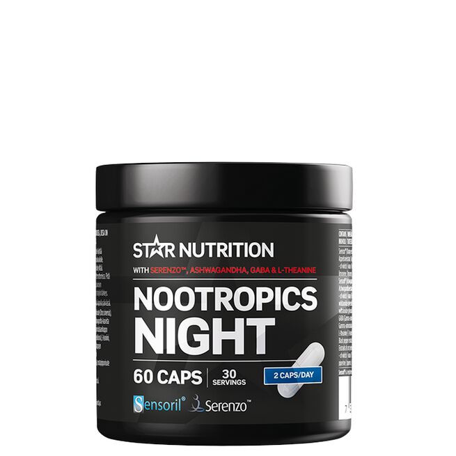 Nootropics Night, 60 kapselia