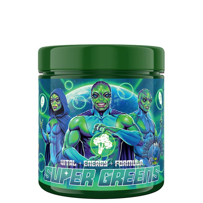Super Greens 250 g Blueberry Slush