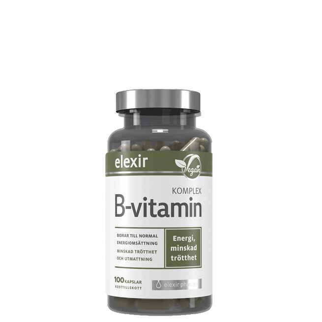 Vitamin B Complex Vegan 100 kapselia