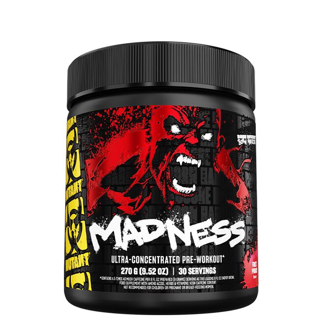 Madness PWO 30 annosta Fruit Punch - 30 servings