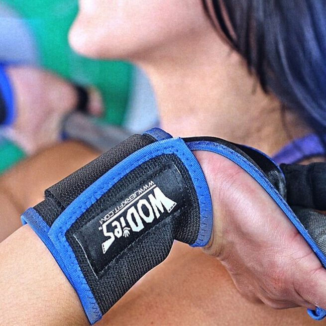 WODies Grip ja Rannetuki Sininen