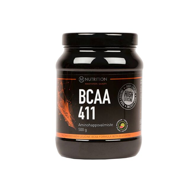 BCAA 411 500 g vesimeloni Watermelon