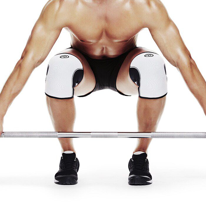 RX-Polvisuojat 7mm Valkoinen/Musta