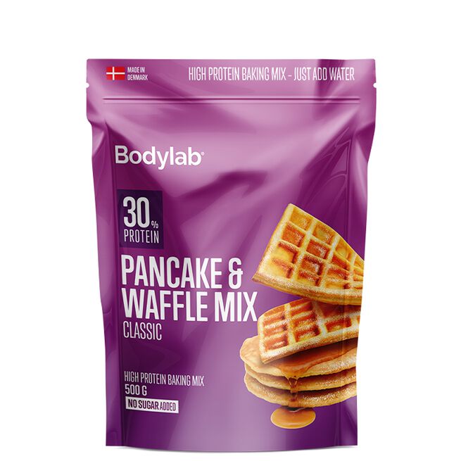 Bodylab Pancake and Waffle Mix, 500 g, Classic 