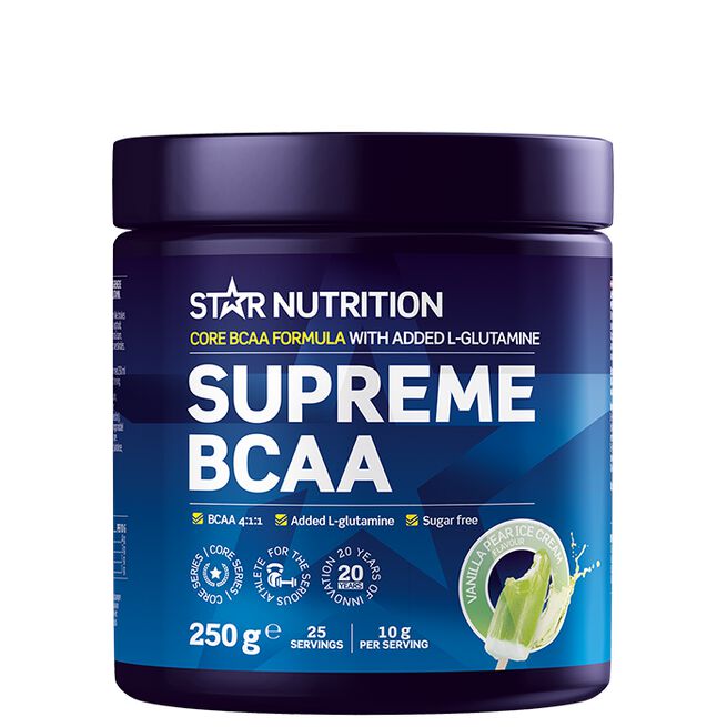 Supreme BCAA-jauhe 250 g Vanilla Pear