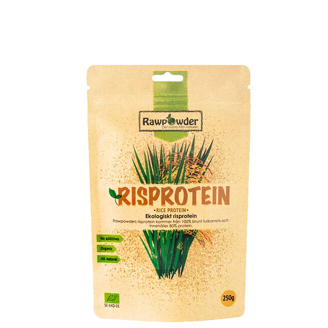 Luomu riisiproteiini 250 g ris