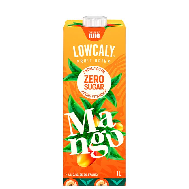 Lowcaly Hedelmäjuoma 1000 ml Mango