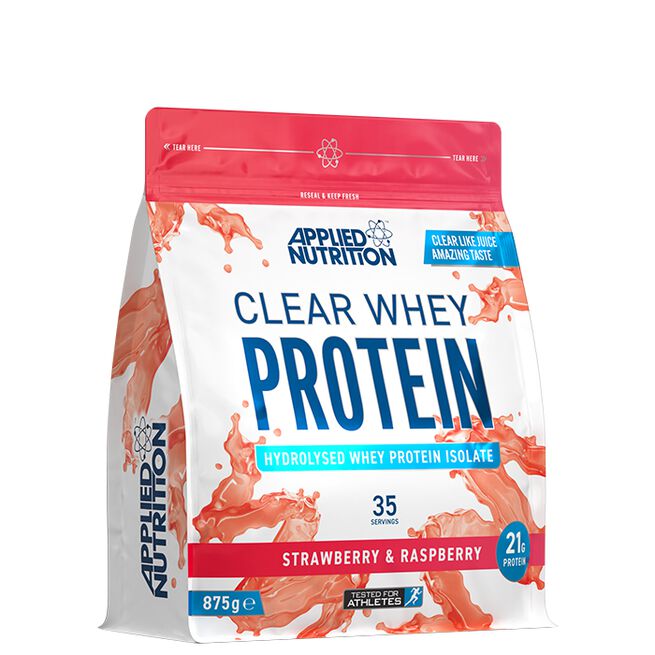 Clear Whey Heraproteiini 875 g Strawberry & Raspberry