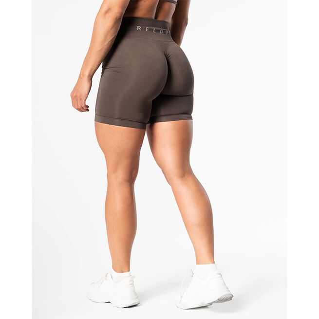 Prime Scrunch Shortsit Ruskea