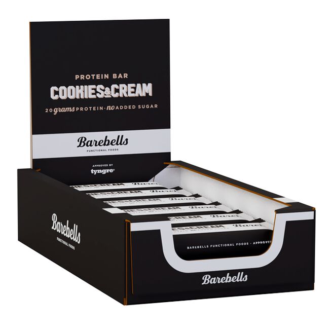 12 x Barebells Protein Bar 55 g Cookies & Cream