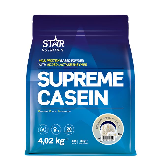 Star Nutrition Supreme Casein 4020g Creamy Vanilla