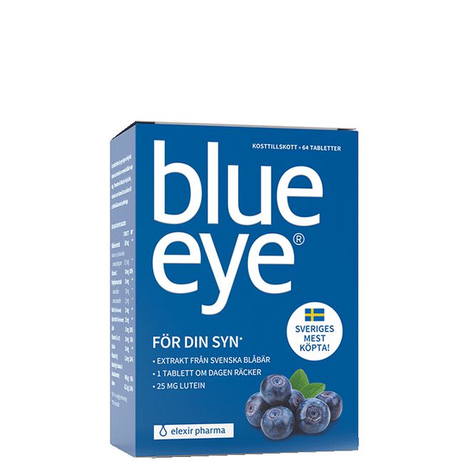 Blue Eye Mustikkauute 64 tablettia