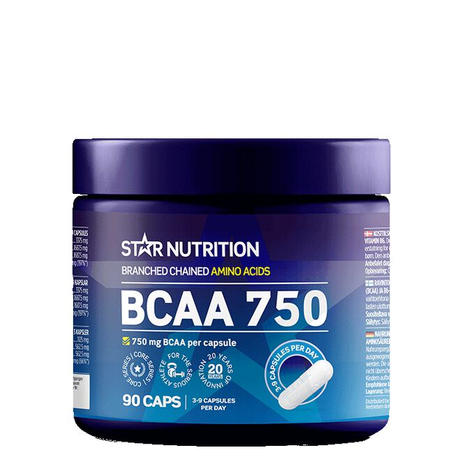 BCAA 750 kapselit 90 kpl