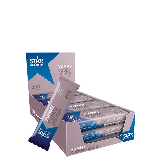 12 x Proteiinipatukka 55 g Cookie Dough