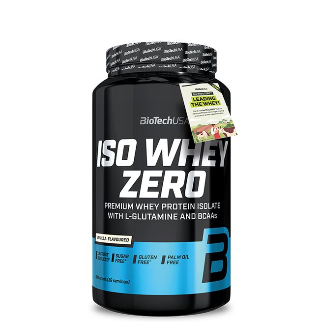 Iso Whey Zero Heraproteiini-isolaatti 908 g Vanilla