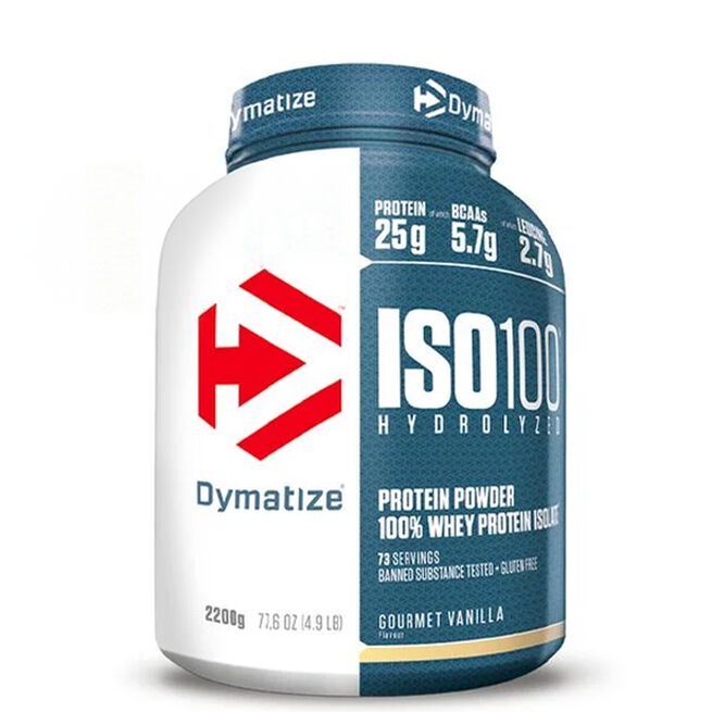 Iso-100 heraproteiini-isolaatti 2,2 kg Gourmet Vanilla