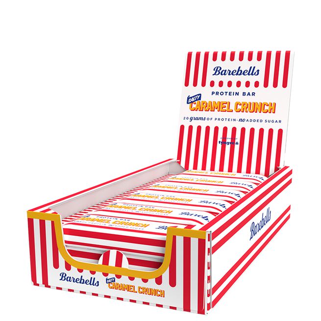 12 x Barebells Protein Bar 55 g Salty Caramel Crunch