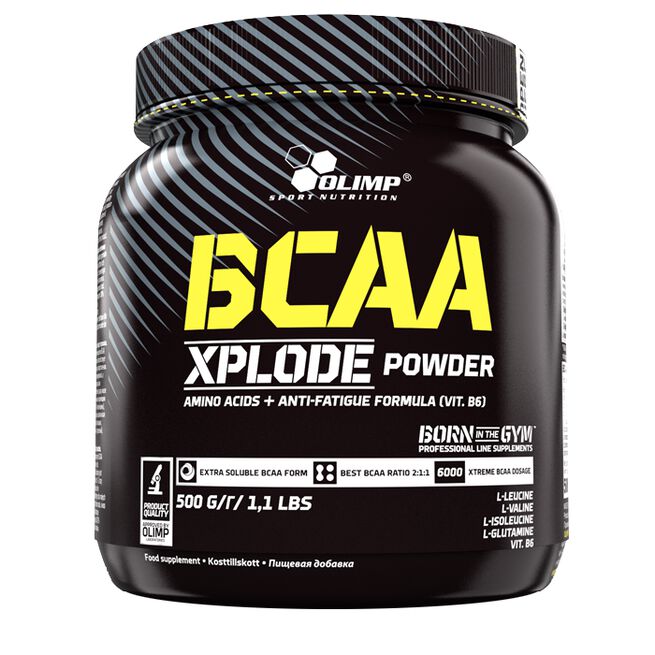BCAA Xplode Powder 500 g Apelsin