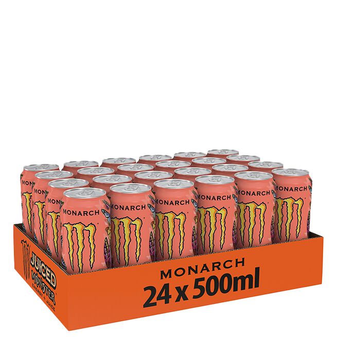 24 x Monster Energy Juiced 50cl Monarch