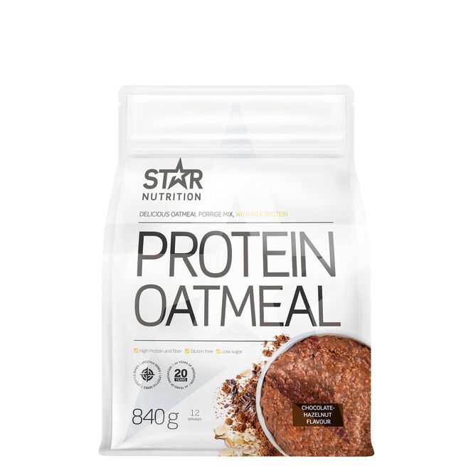 Proteiinipuuro Gluteeniton 840 g Chocolate Hazelnut (NEW)