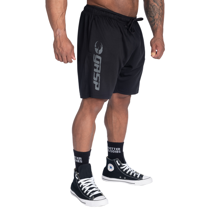 Original Shorts Musta Harmaa