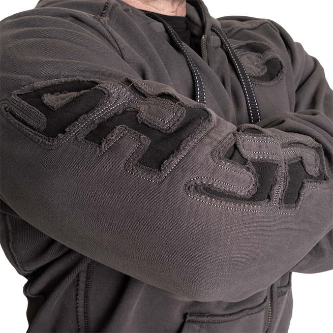 Pro Gym Huppari Acid Wash Harmaa