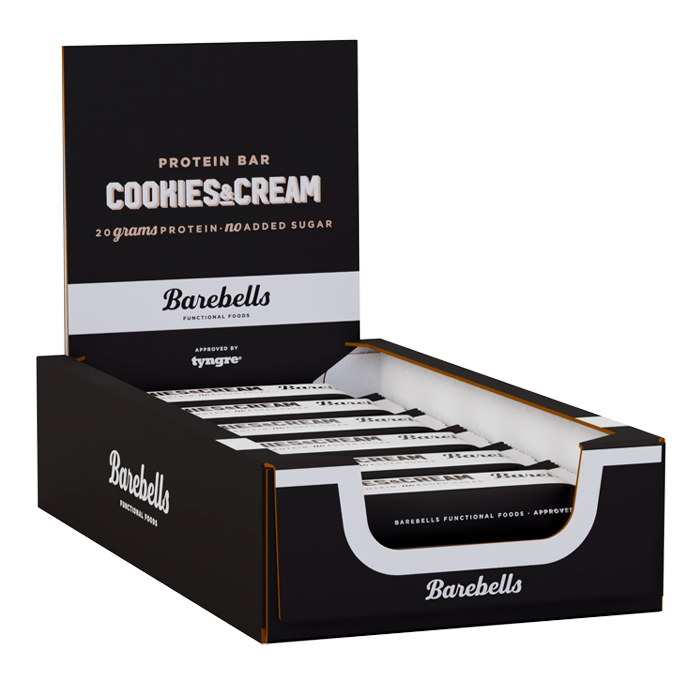 12 x Barebells Protein Bar 55 g Cookies & Caramel