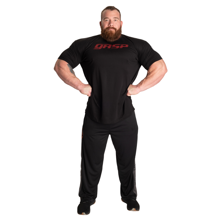 Legacy Gym T-paita Musta Punainen