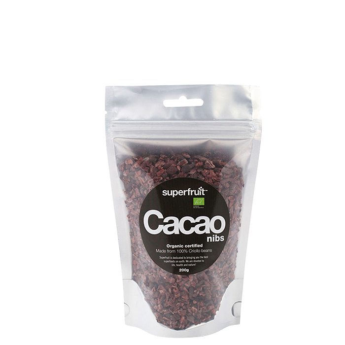 Kaakaonnibsit RAW ECO 200 g