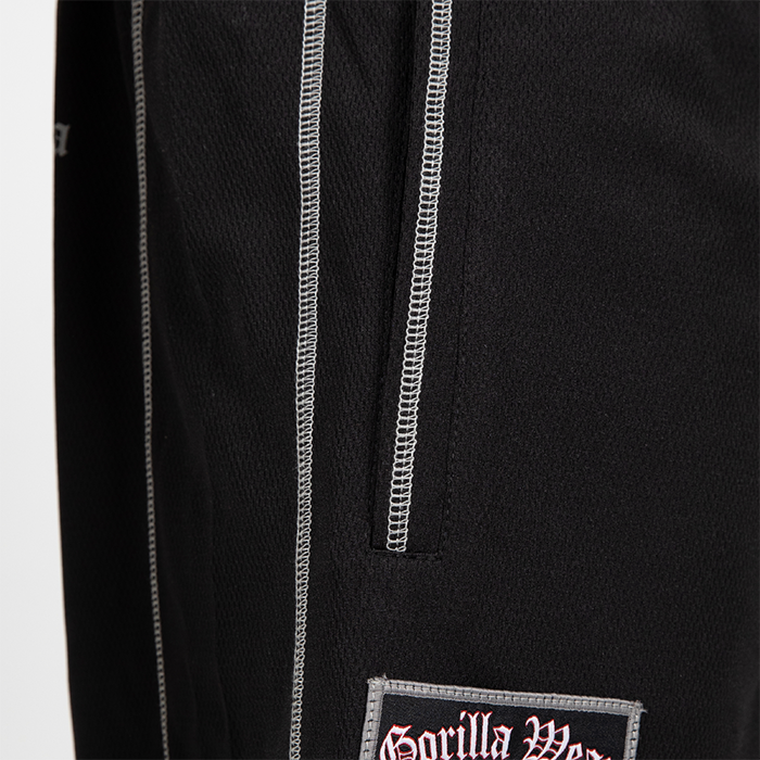Marlow Mesh Shorts Musta Harmaa